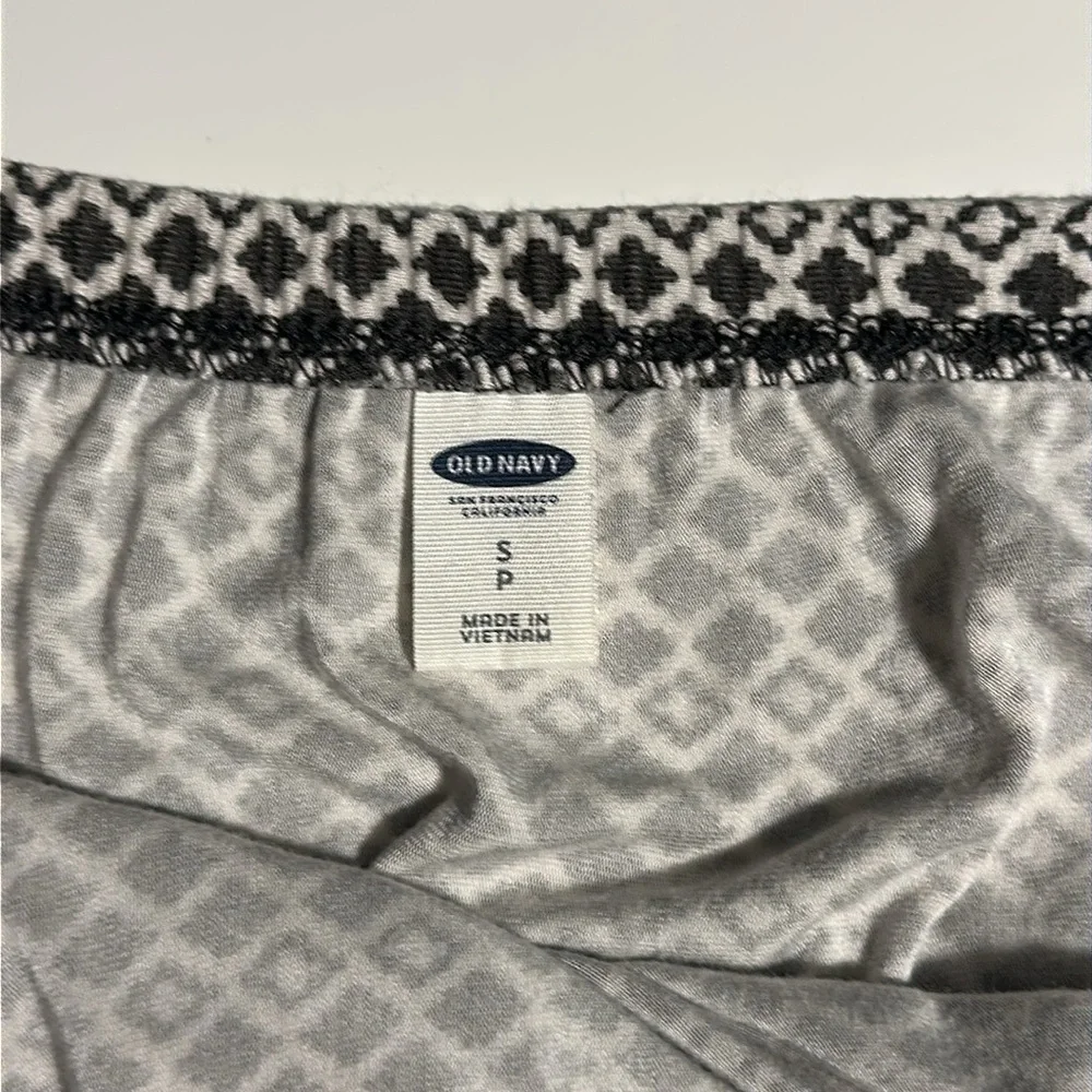 Old Navy Women Tube Halter Maxi Dress in Black and White Print Size Small - Picture 3 of 6